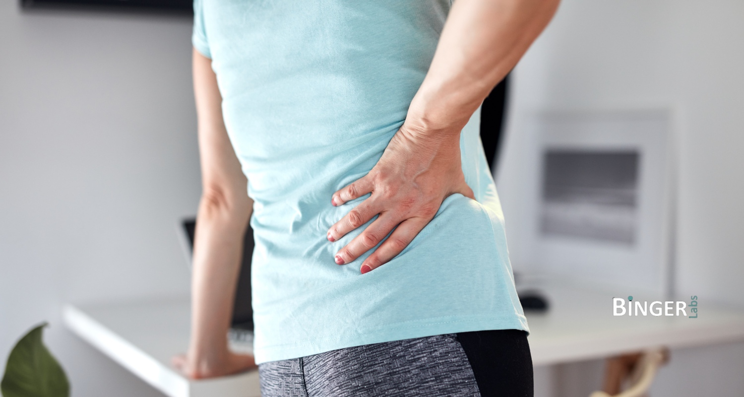 Binger Labs’ remedy: natural CBD patch for hip pain